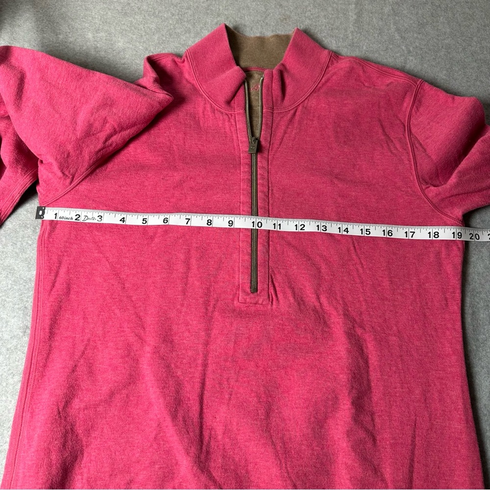 Tommy Bahama Pink Quarter-Zip Jacket - Picture 7 of 10
